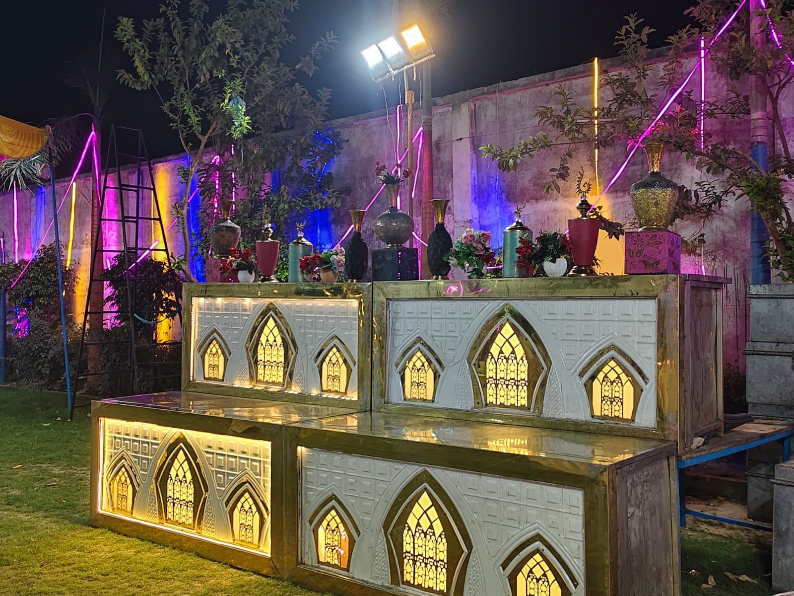 Decorative Stage Setup